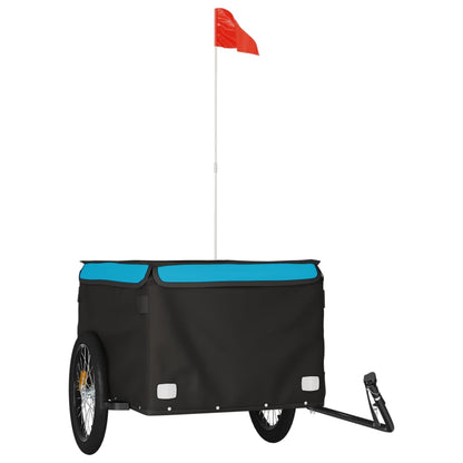 Fahrradanhänger Schwarz Und 45 Kg Eisen