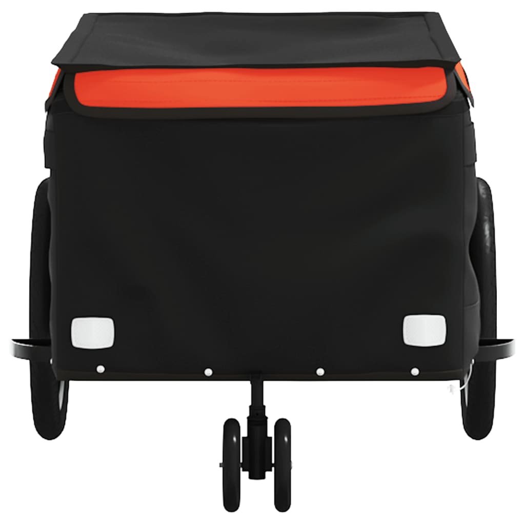 Fahrradanhänger Schwarz Und 30 Kg Eisen