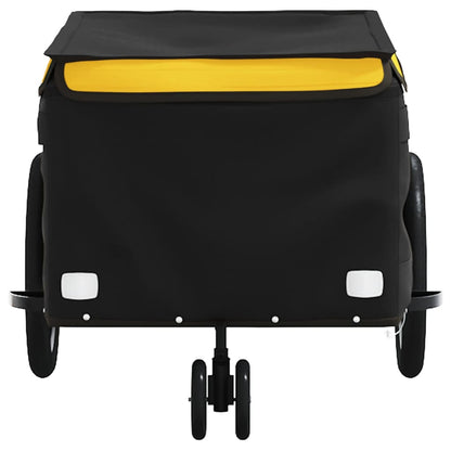Fahrradanhänger Schwarz Und 30 Kg Eisen