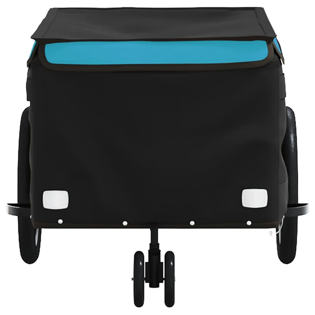Fahrradanhänger Schwarz Und 30 Kg Eisen