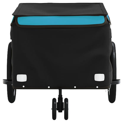 Fahrradanhänger Schwarz Und 30 Kg Eisen