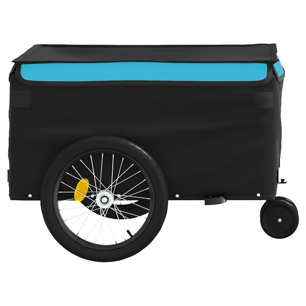 Fahrradanhänger Schwarz Und 30 Kg Eisen