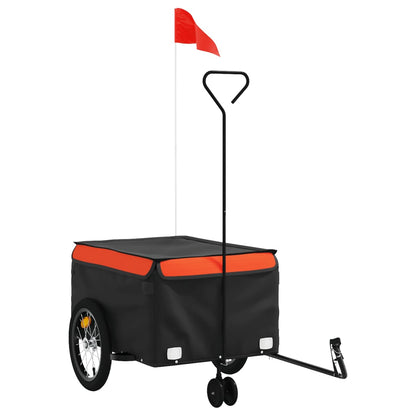 Fahrradanhänger Schwarz Und 45 Kg Eisen