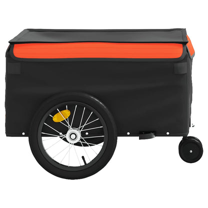 Fahrradanhänger Schwarz Und 45 Kg Eisen