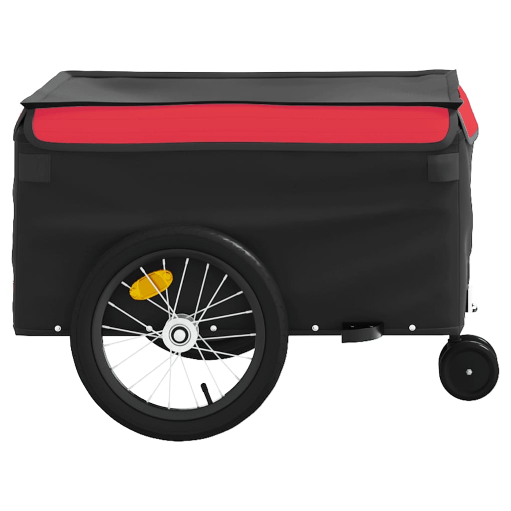 Fahrradanhänger Schwarz Und 45 Kg Eisen