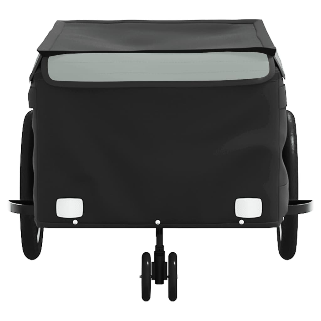 Fahrradanhänger Schwarz Und 45 Kg Eisen