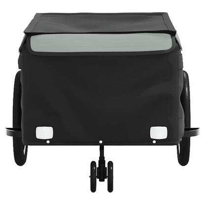 Fahrradanhänger Schwarz Und 45 Kg Eisen