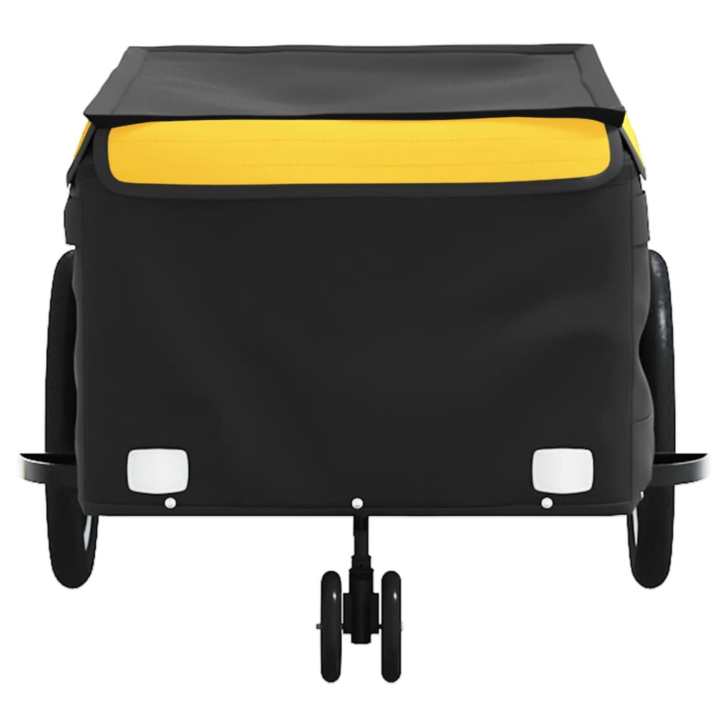 Fahrradanhänger Schwarz Und 45 Kg Eisen
