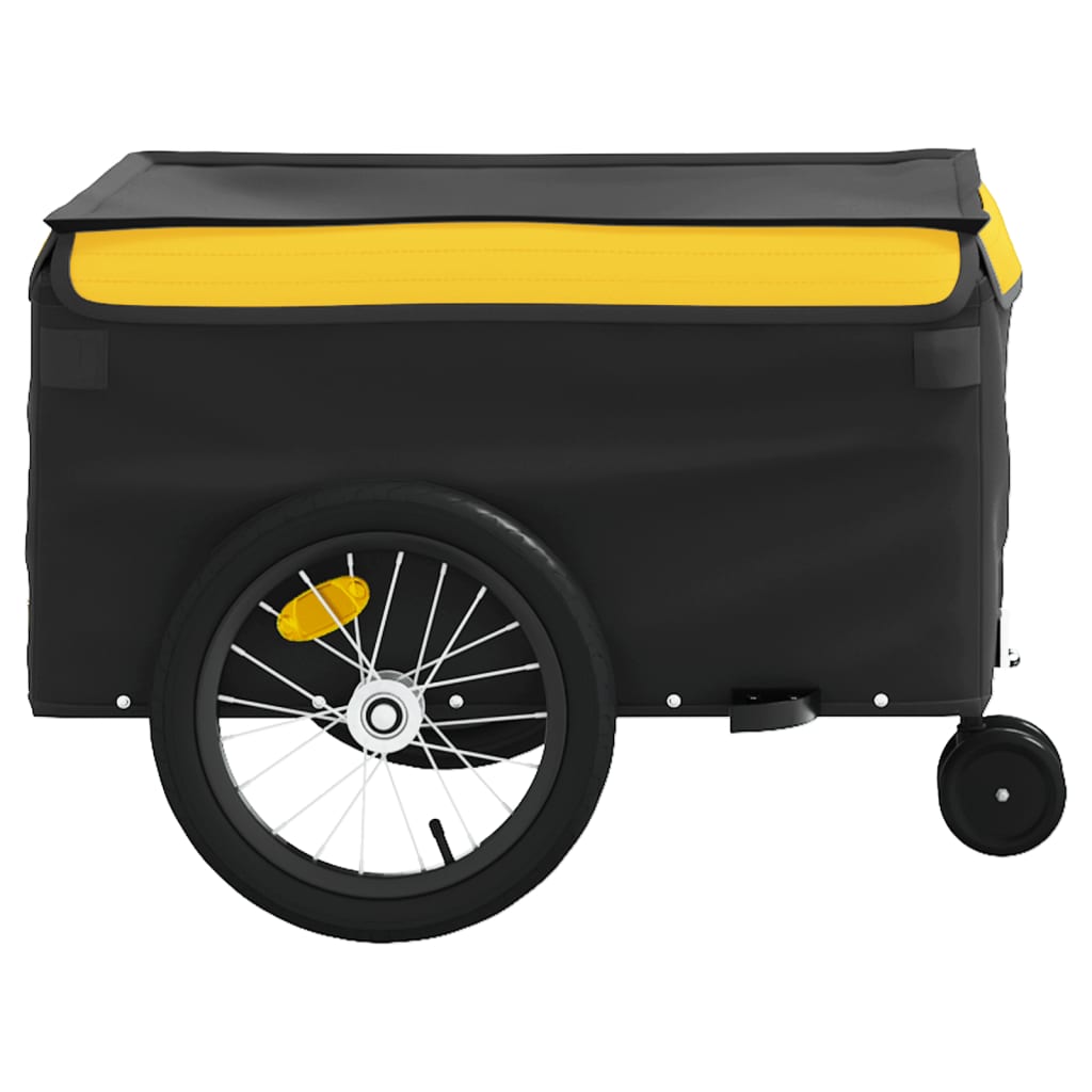 Fahrradanhänger Schwarz Und 45 Kg Eisen