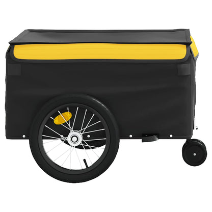 Fahrradanhänger Schwarz Und 45 Kg Eisen