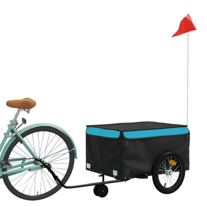 Fahrradanhänger Schwarz Und 45 Kg Eisen