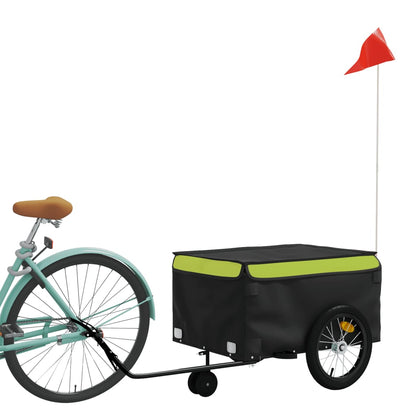 Fahrradanhänger Schwarz Und 45 Kg Eisen