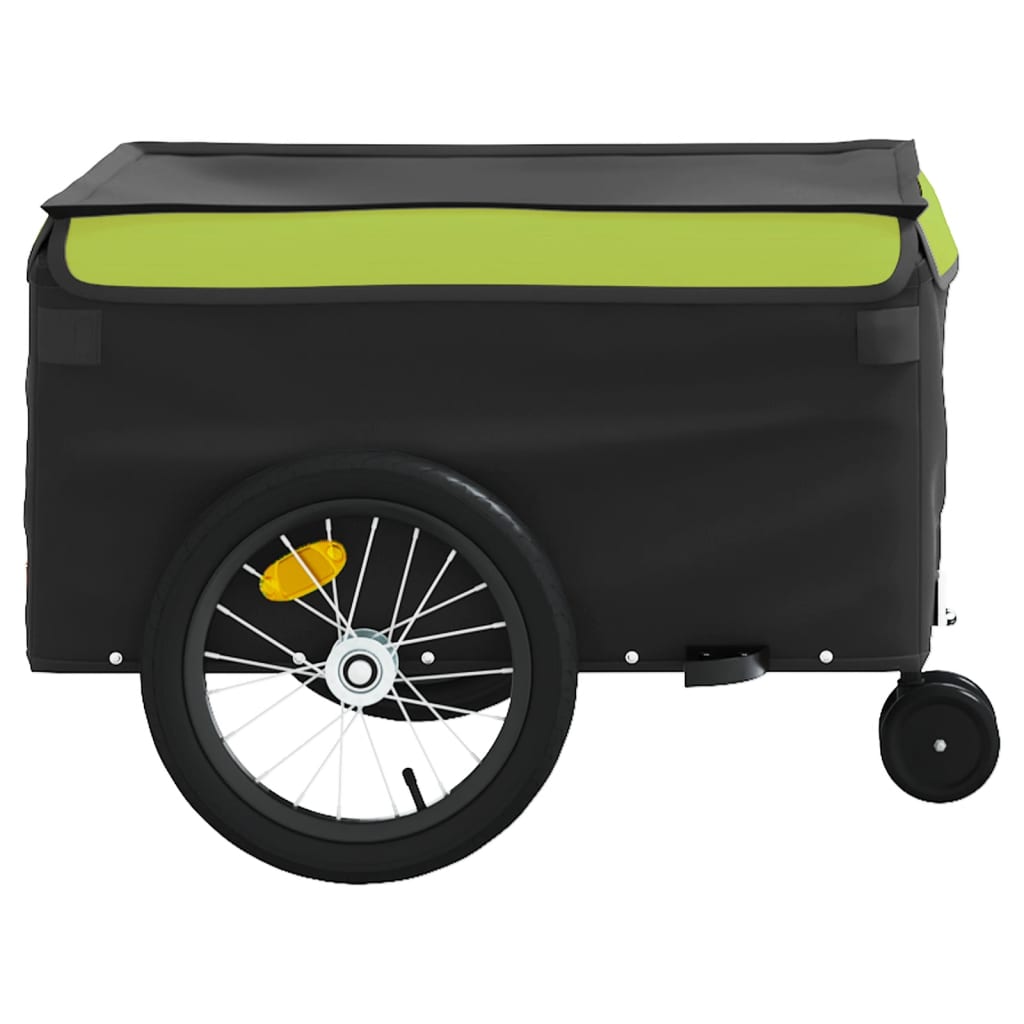 Fahrradanhänger Schwarz Und 45 Kg Eisen