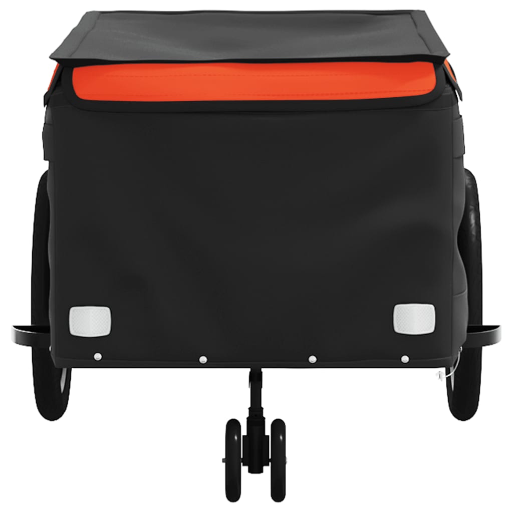 Fahrradanhänger Schwarz Und 45 Kg Eisen