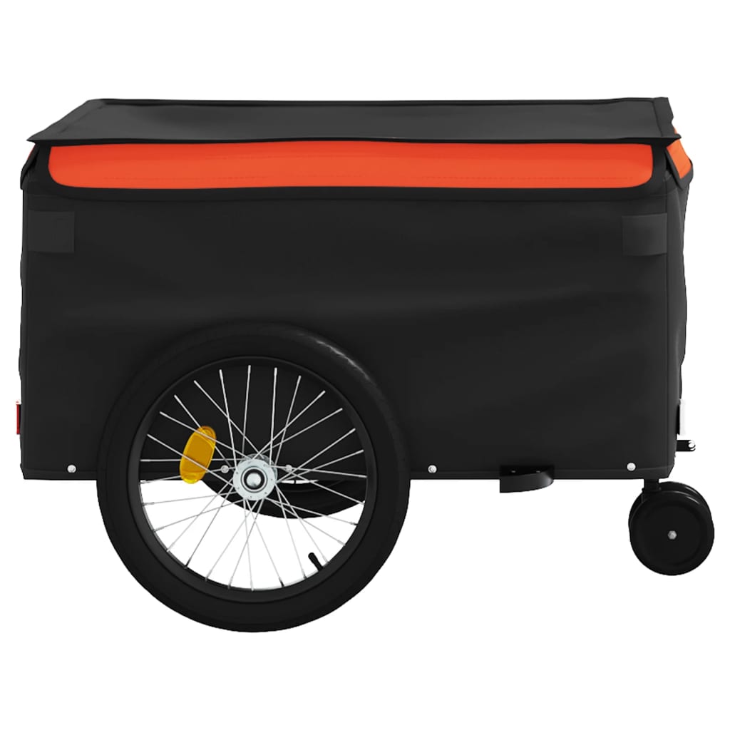 Fahrradanhänger Schwarz Und 45 Kg Eisen