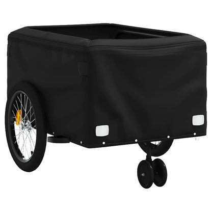 Fahrradanhänger Schwarz Und 45 Kg Eisen