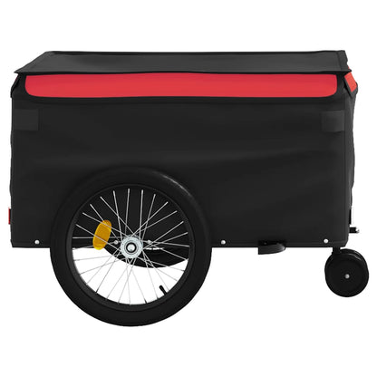 Fahrradanhänger Schwarz Und 45 Kg Eisen