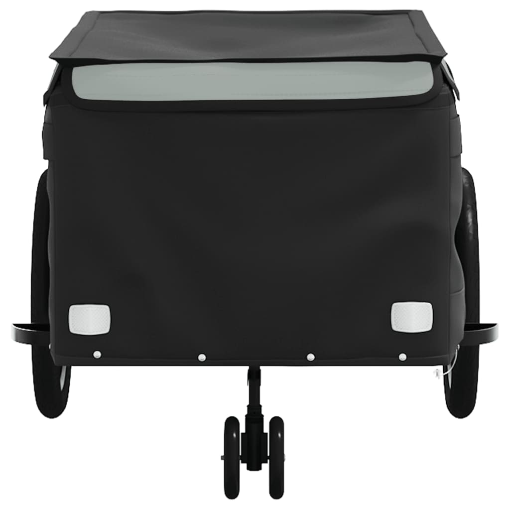 Fahrradanhänger Schwarz Und 45 Kg Eisen