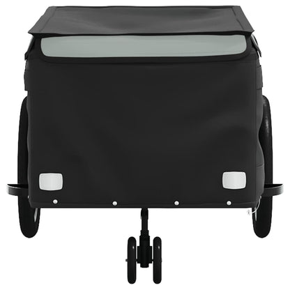 Fahrradanhänger Schwarz Und 45 Kg Eisen