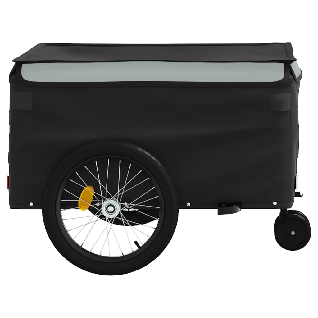 Fahrradanhänger Schwarz Und 45 Kg Eisen