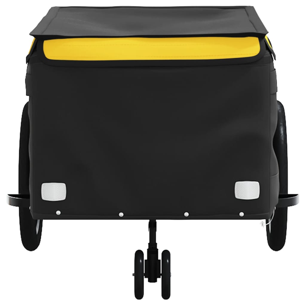 Fahrradanhänger Schwarz Und 45 Kg Eisen