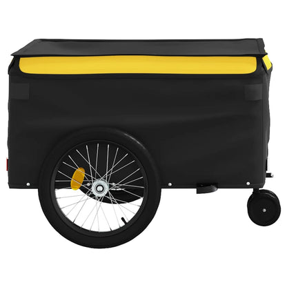 Fahrradanhänger Schwarz Und 45 Kg Eisen