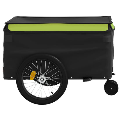 Fahrradanhänger Schwarz Und 45 Kg Eisen