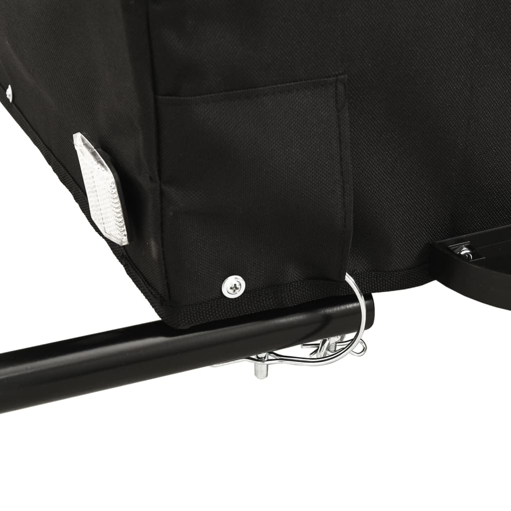 Fahrradanhänger Schwarz Und 45 Kg Eisen