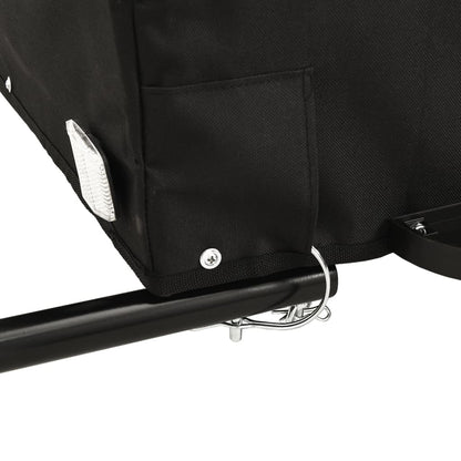 Fahrradanhänger Schwarz Und 45 Kg Eisen