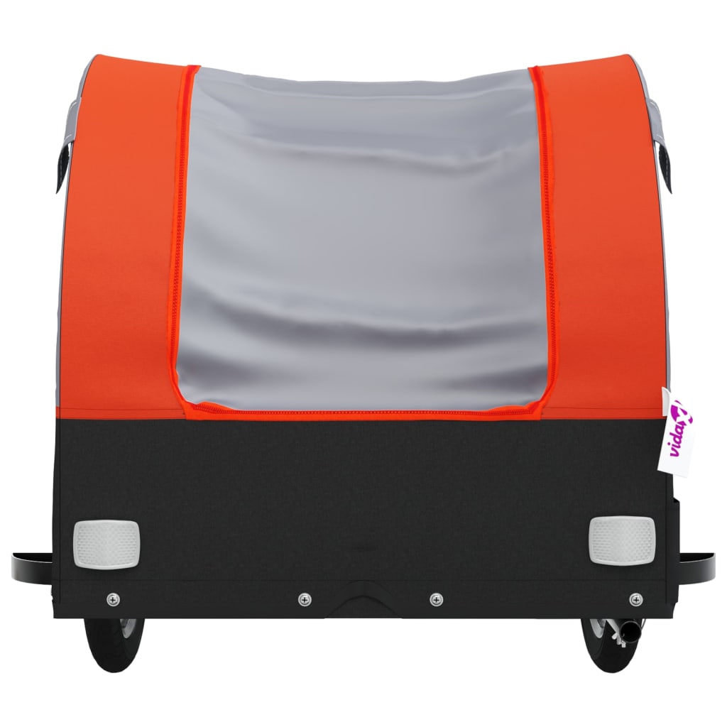 Fahrradanhänger Schwarz Und 30 Kg Eisen