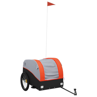 Fahrradanhänger Schwarz Und 45 Kg Eisen