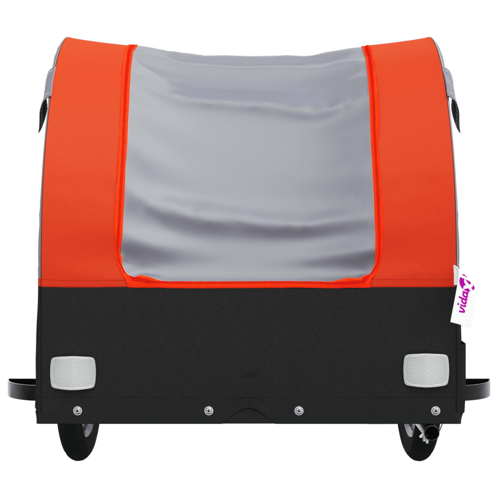 Fahrradanhänger Schwarz Und 45 Kg Eisen