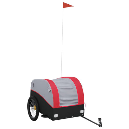 Fahrradanhänger Schwarz Und 45 Kg Eisen