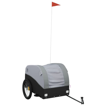 Fahrradanhänger Schwarz Und 45 Kg Eisen