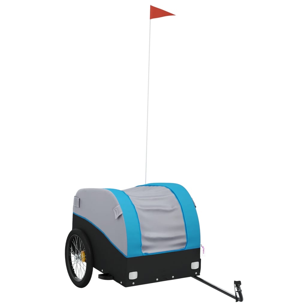 Fahrradanhänger Schwarz Und 45 Kg Eisen