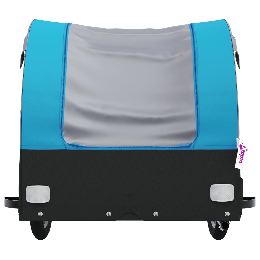 Fahrradanhänger Schwarz Und 45 Kg Eisen