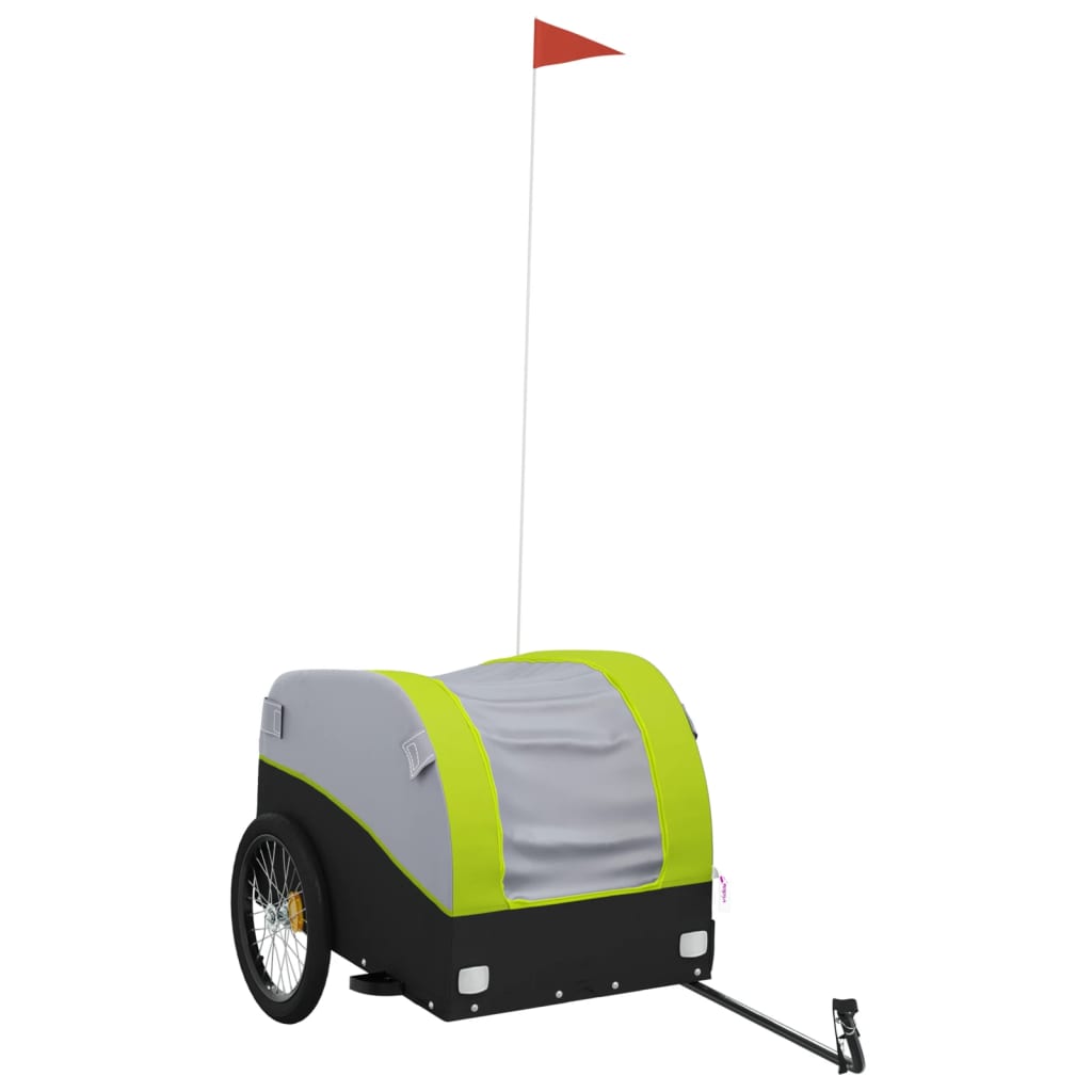 Fahrradanhänger Schwarz Und 45 Kg Eisen