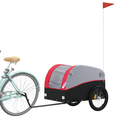 Fahrradanhänger Schwarz Und 45 Kg Eisen