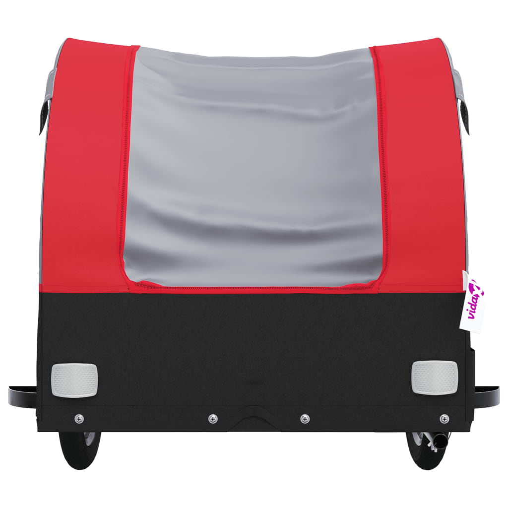 Fahrradanhänger Schwarz Und 45 Kg Eisen