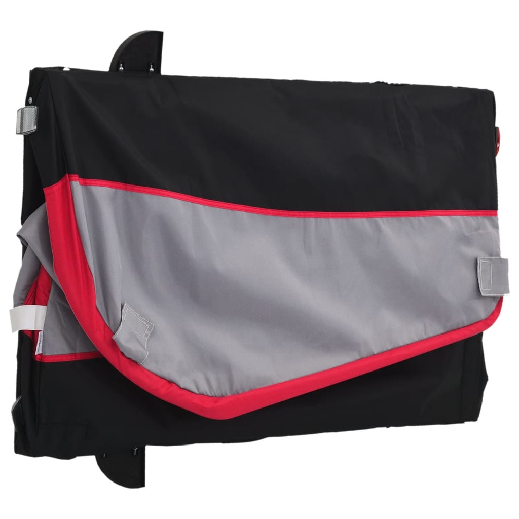 Fahrradanhänger Schwarz Und 45 Kg Eisen
