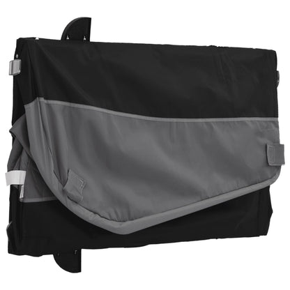 Fahrradanhänger Schwarz Und 45 Kg Eisen