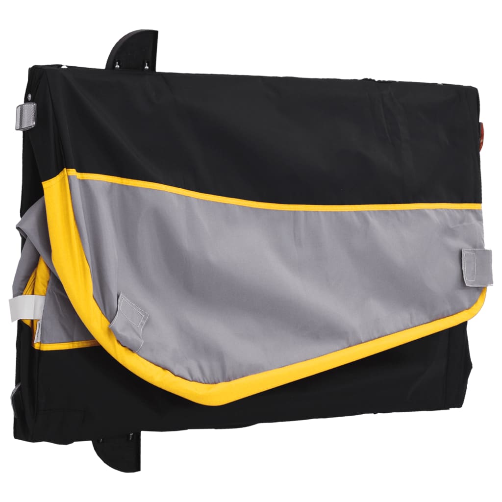 Fahrradanhänger Schwarz Und 45 Kg Eisen