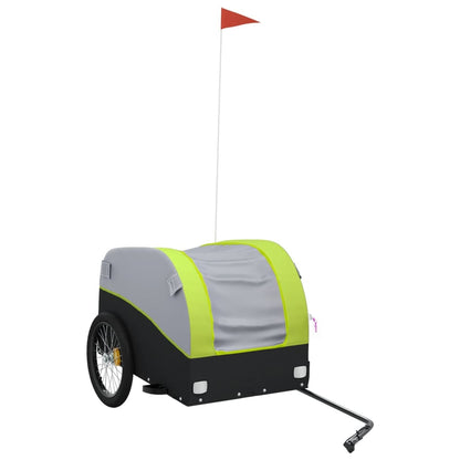 Fahrradanhänger Schwarz Und 45 Kg Eisen