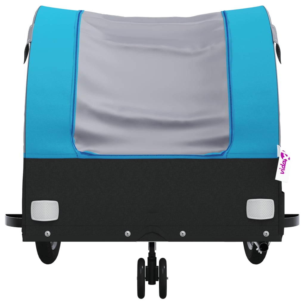 Fahrradanhänger Schwarz Und 30 Kg Eisen