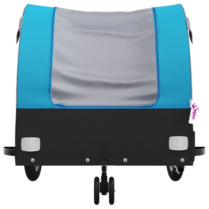 Fahrradanhänger Schwarz Und 30 Kg Eisen