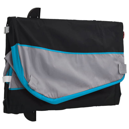 Fahrradanhänger Schwarz Und 30 Kg Eisen