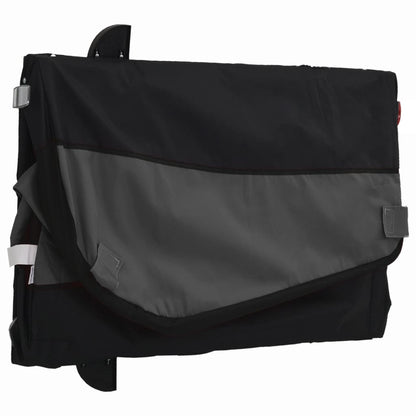 Fahrradanhänger Schwarz 30 Kg Eisen