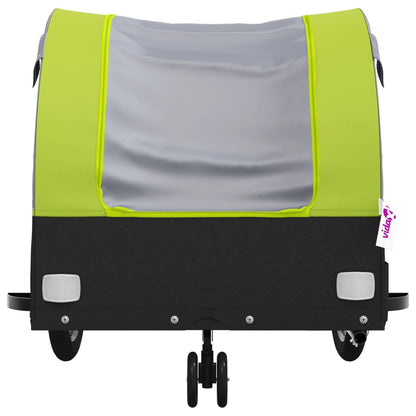 Fahrradanhänger Schwarz Und 30 Kg Eisen