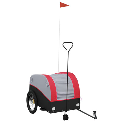 Fahrradanhänger Schwarz Und 45 Kg Eisen