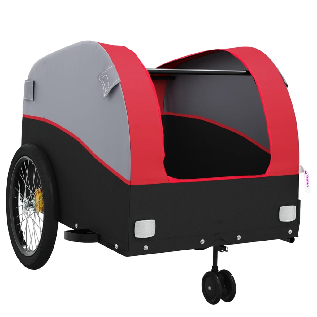 Fahrradanhänger Schwarz Und 45 Kg Eisen